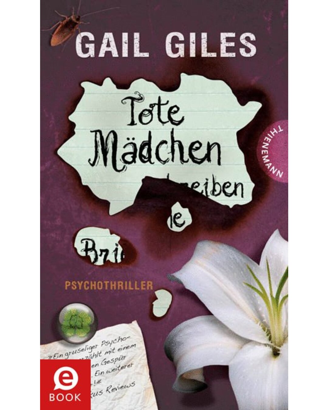 Tote M Dchen Schreiben Keine Briefe Von Gail Giles Thienemann